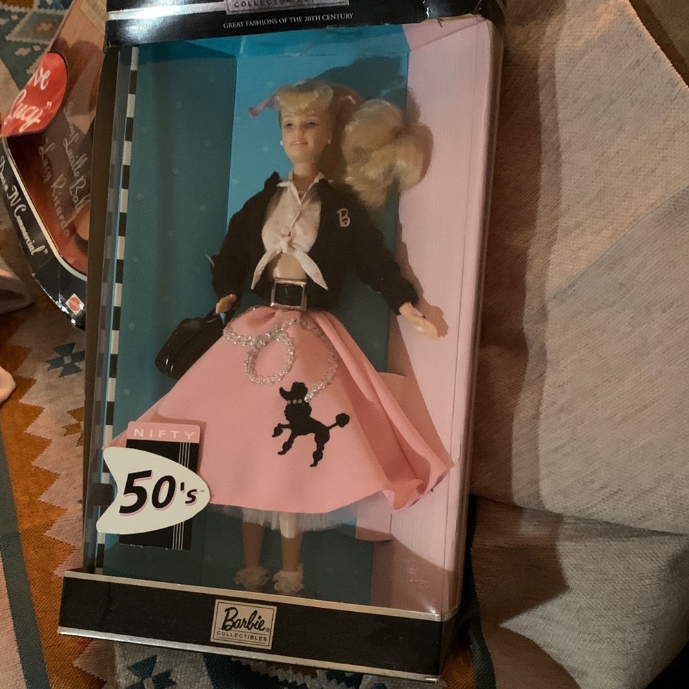 Barbie Collector 50s Doll with Pink Poodle Skirt